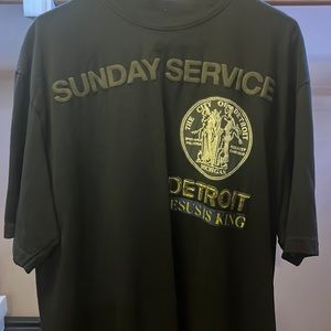 Kanye West YEEZY - Sunday Service Detroit T-Shirt
